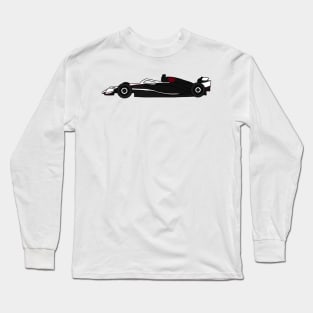 White and Black 2024 Livery Long Sleeve T-Shirt